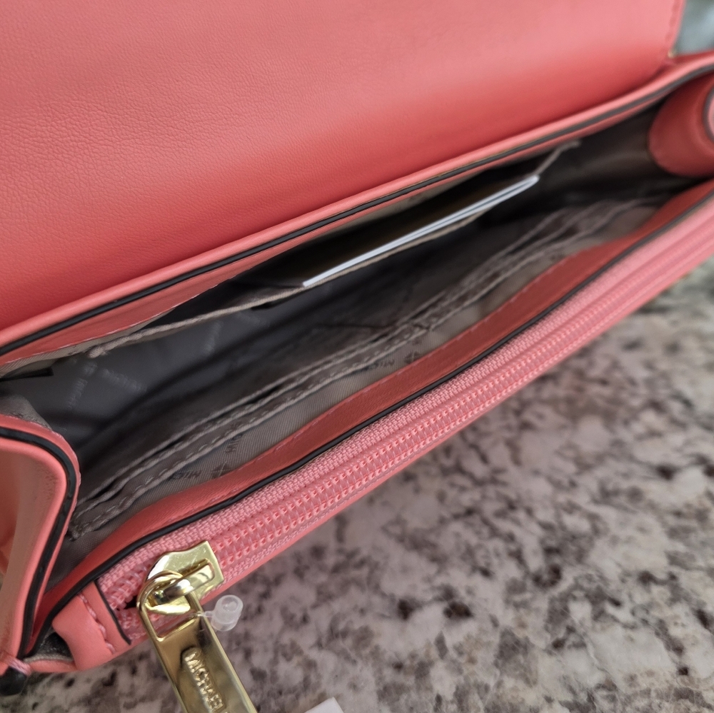 Michael Kors Rose Pink Medium Shoulder Bag - Picture 6 of 12